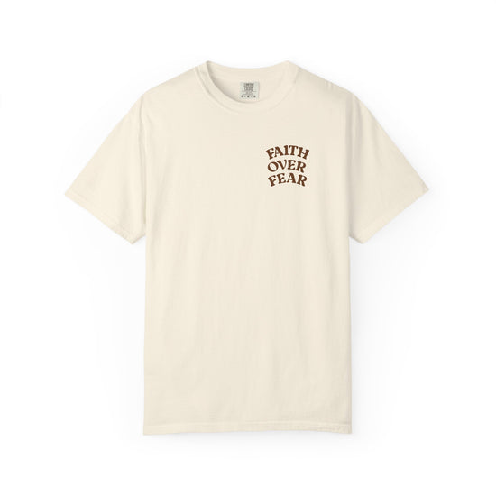 Pure Cotton T-shirt| Faith Over Fear - Isaiah 41:10
