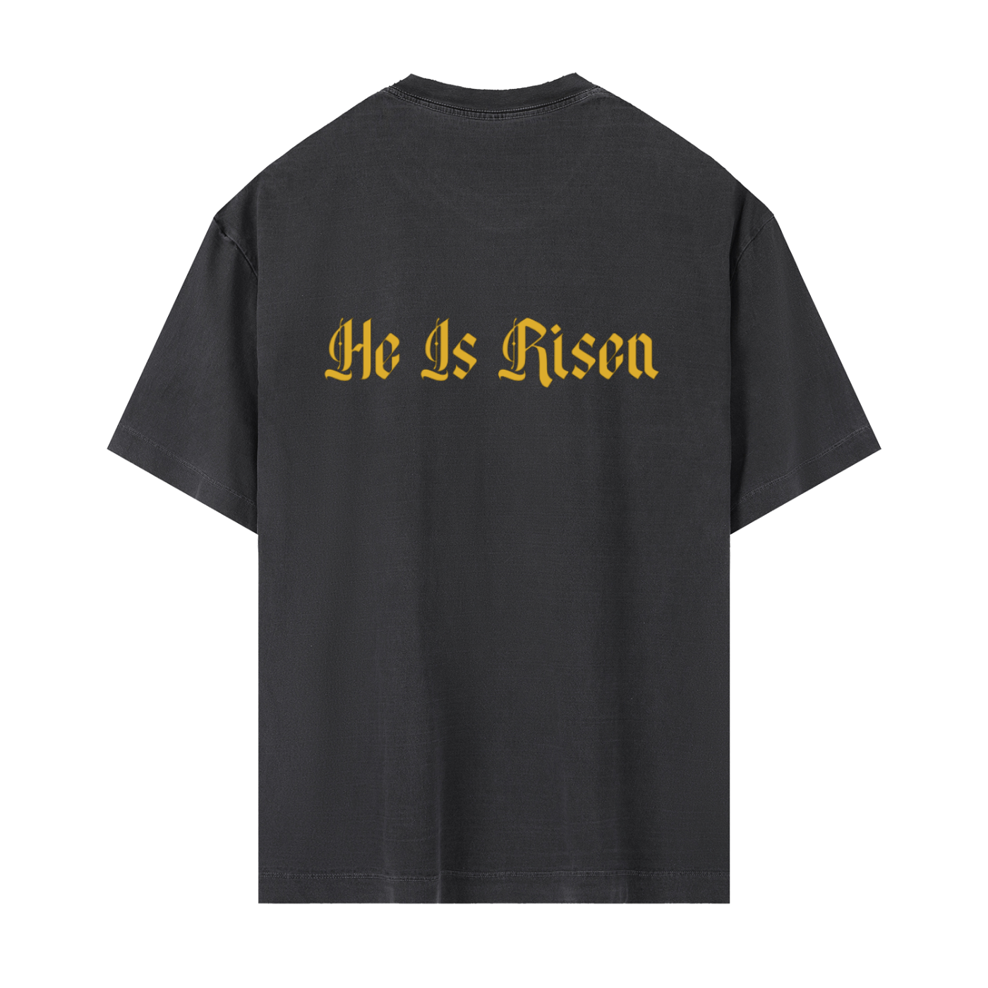 He Is Risen Vintage Washed T-Shirt | Easter Christian Tee