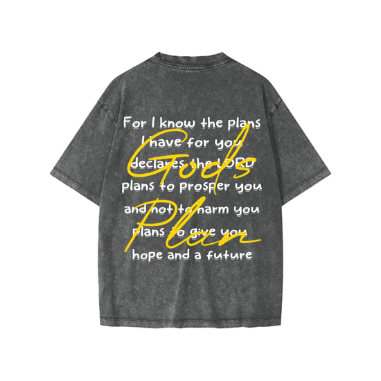 "Gods Plan" Snow Washed Kids&