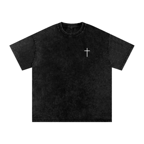 "Jesus Saves" Oversized Cotton T-Shirt (Color Options)