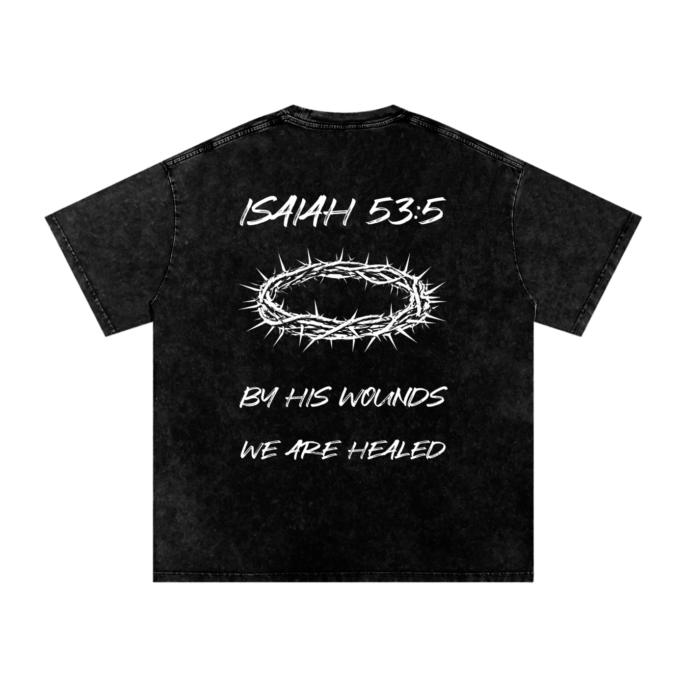 Isaiah 53:5 Oversized Cotton T-Shirt