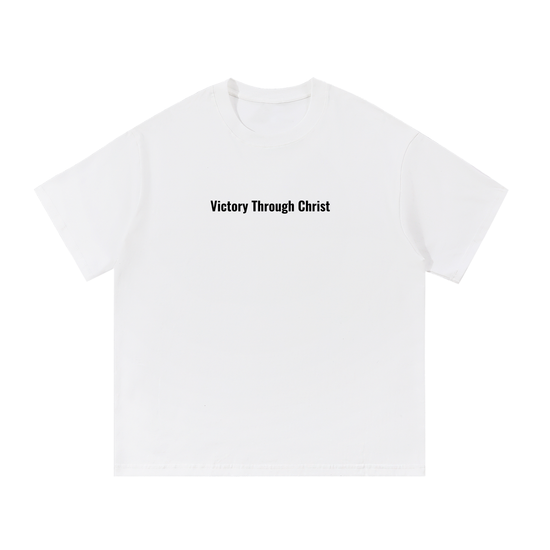 Pure Cotton T-Shirt | Victory Through Christ