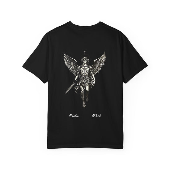 Archangel Michael T‑Shirt | Psalm 23:4 |
